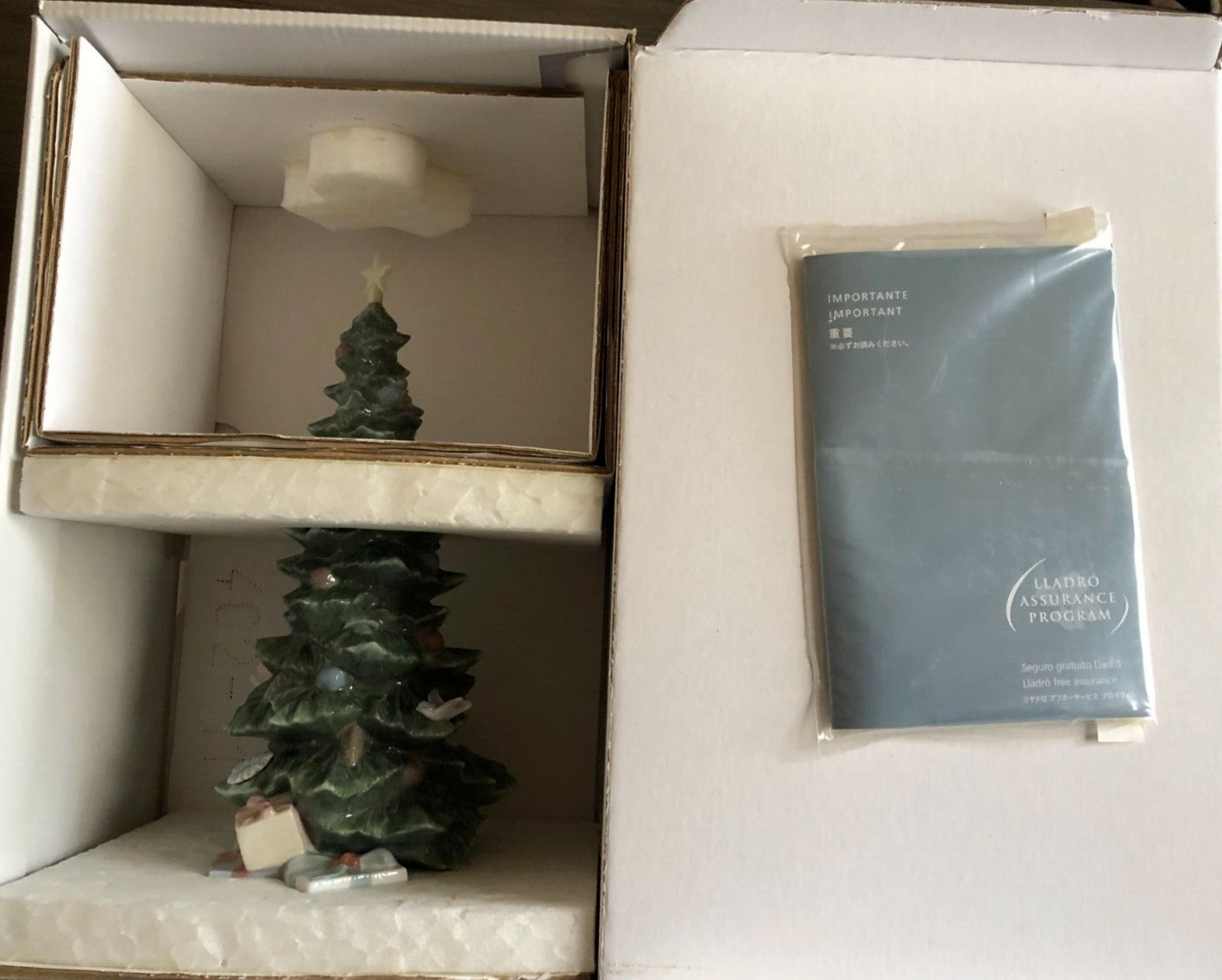 LLADRO O' CHRISTMAS TREE #8220 CHRISTMAS HOLIDAY