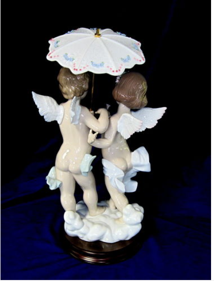 Lladro angels…***Waiting for a Rainbow**Retail$2295