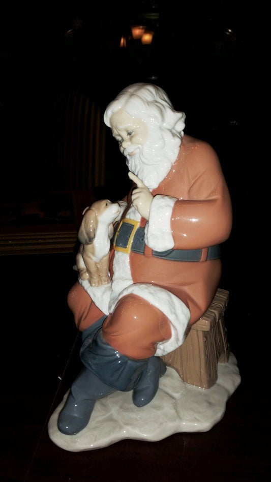 LLADRO **** SANTA*** MINT CONDITION *****RARE****