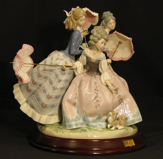 Lladro Three Sisters Figurine ** New in Original Box*** Rare Find