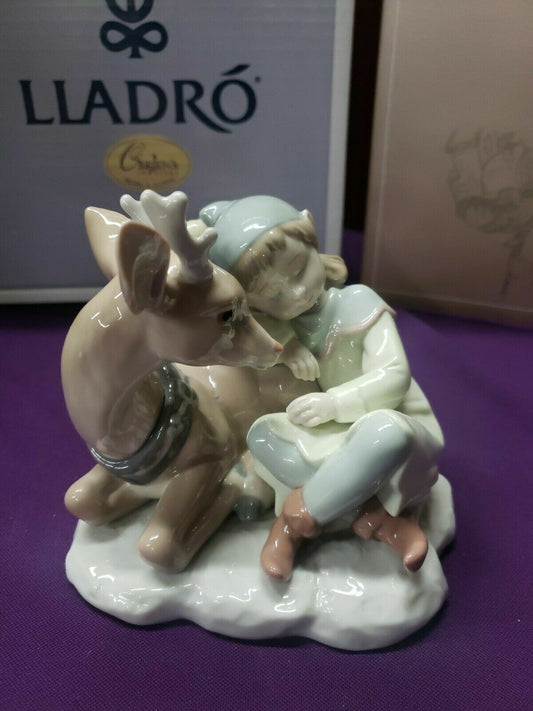 LLADRO A WELL EARNED REST - RARE -