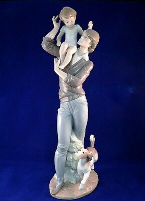 LLADRO*** WALKING WITH FATHER*** *Retail$695* ***