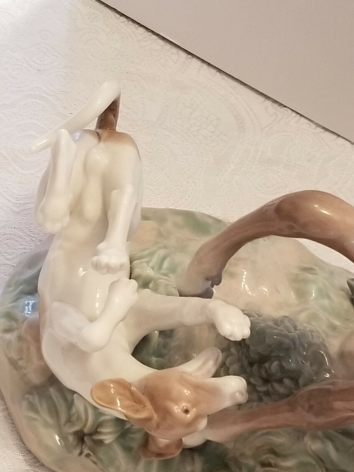 Lladro Deer Hunting **Rare** Mint Condition**Large