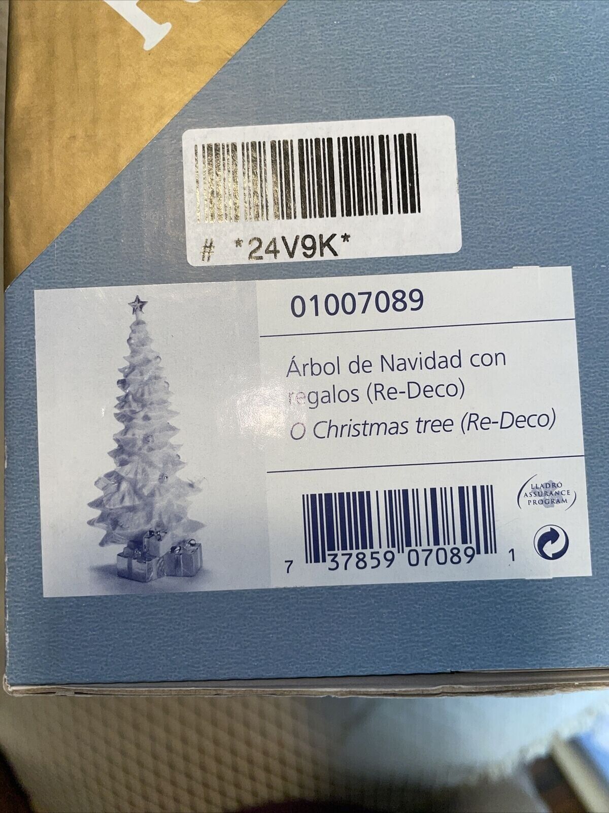 Lladro O Christmas Tree (Re-Deco) 7089